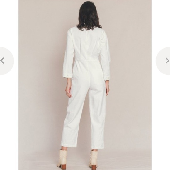 Bliss and Mischief long flight suit in ivory - Picture 2 of 9